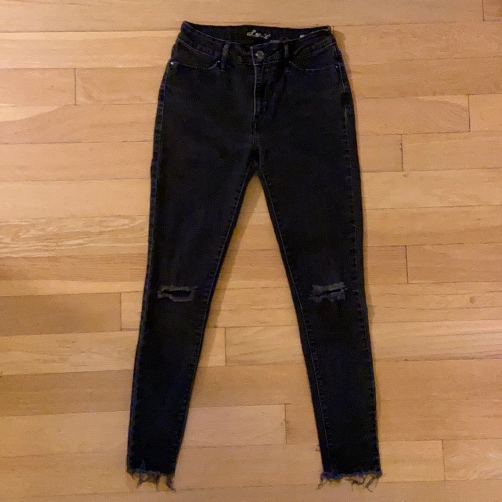 Levi’s Mile High Black Super Skinny Legging Jeans